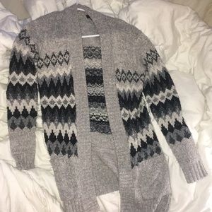 Striped cardigan